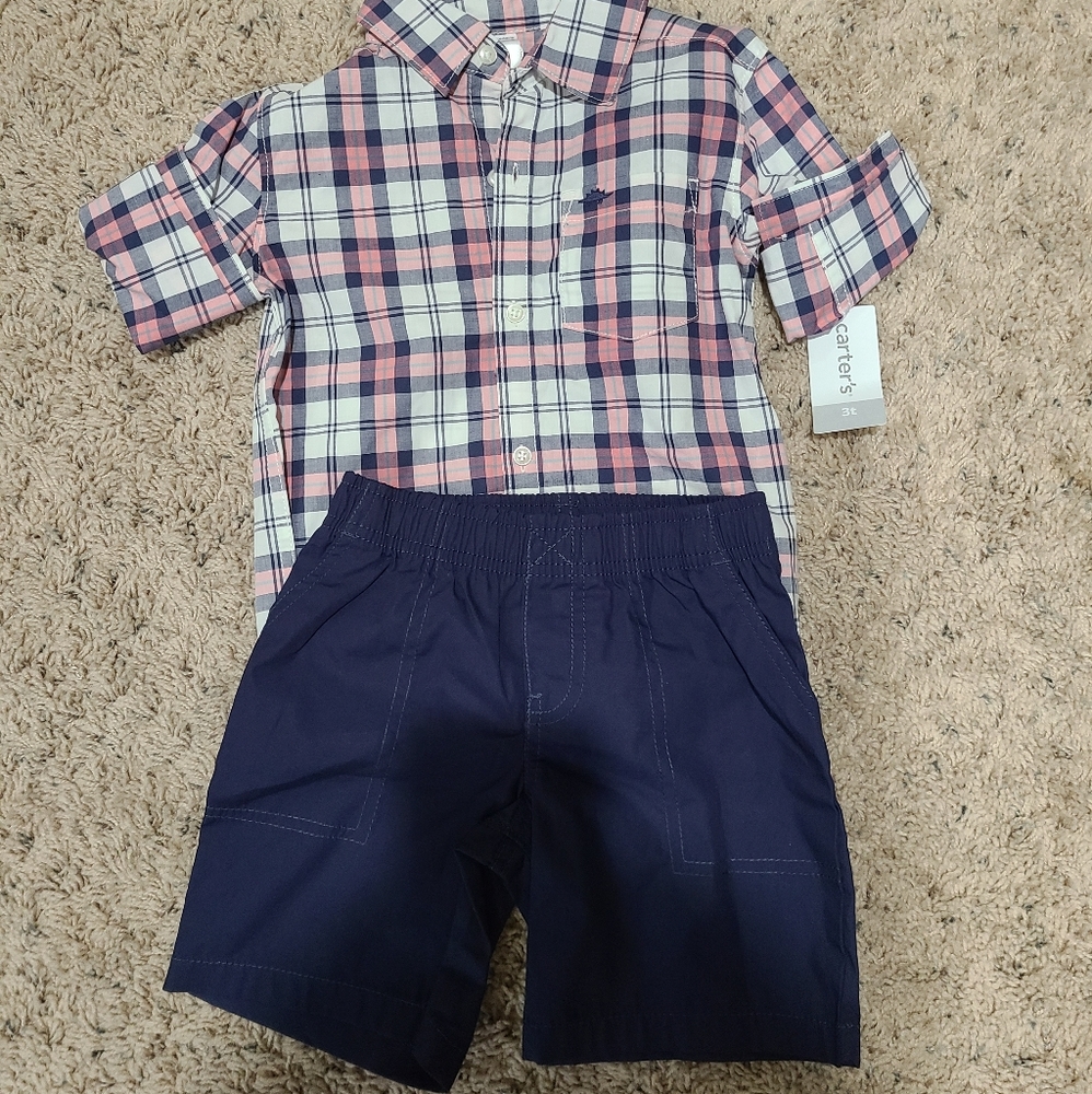 Boys short set